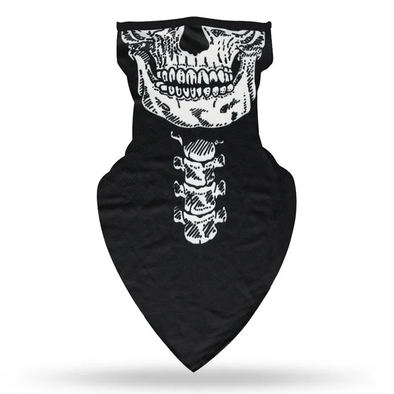 2pcs Earloops Balaclava Face Scarf Neck Gaiters for Dust Wind Motorcycle