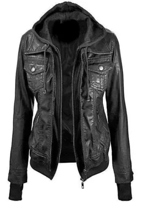 Annalise Womens Leather Jacket From FAD