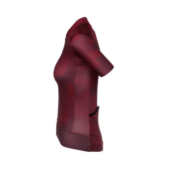 Bioracer Epic Wrap Womens Cycling Jersey (Bordeaux)