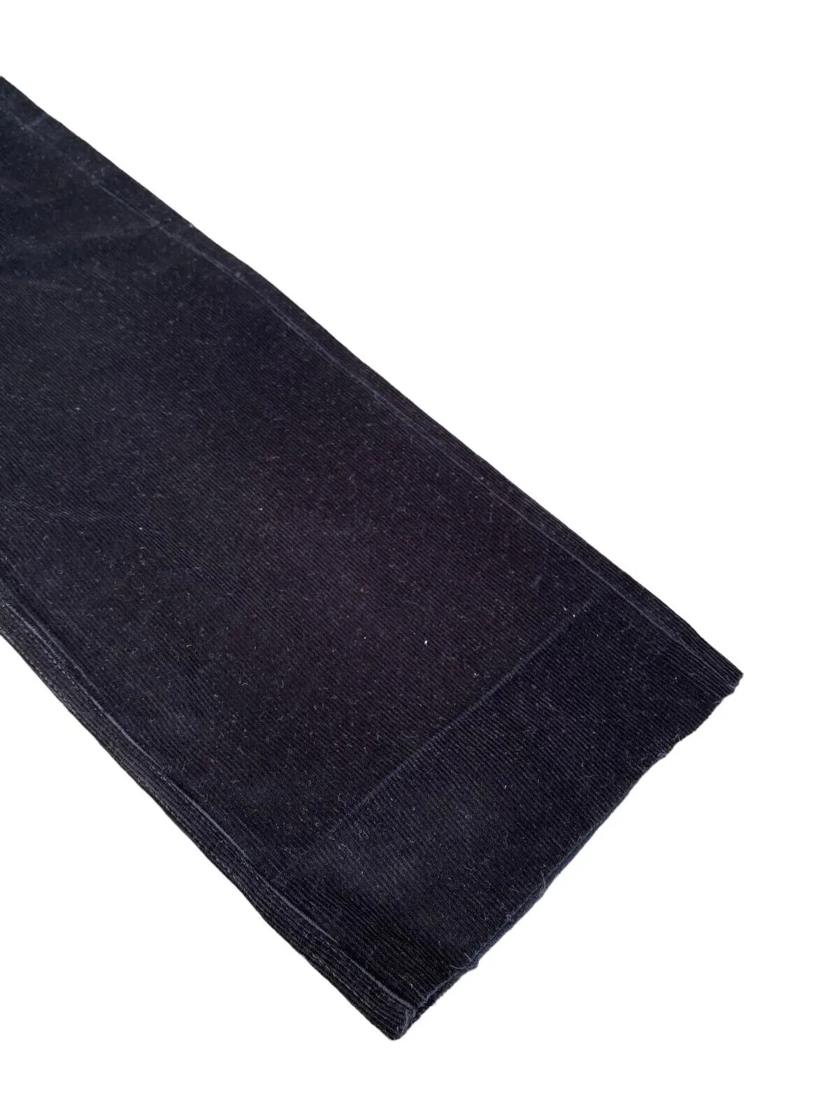 Black Corduroy Pants  Petit Standard  Slim Fit  Size 32 APC