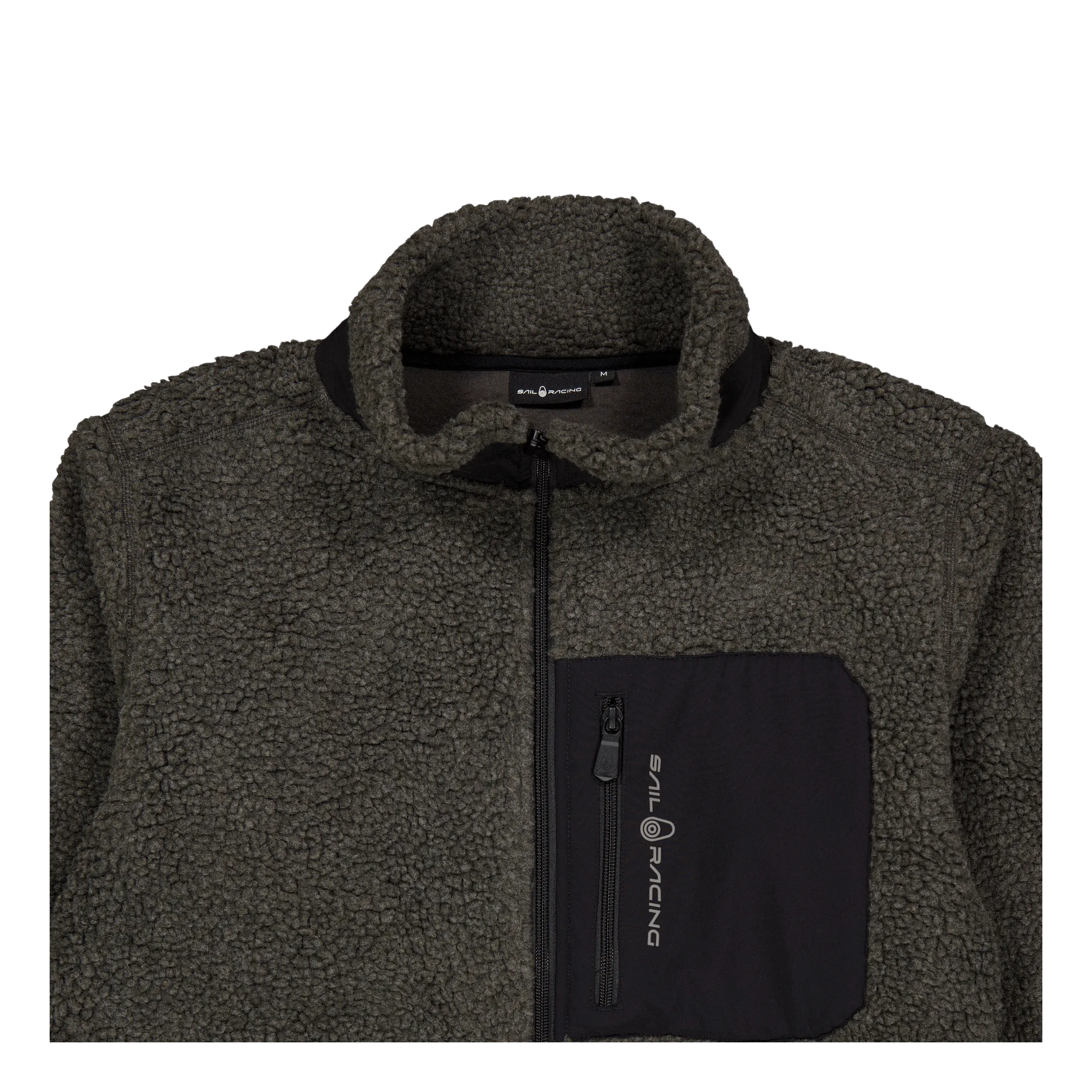 Bowman Pile Zip Jacket 972 Asphalt