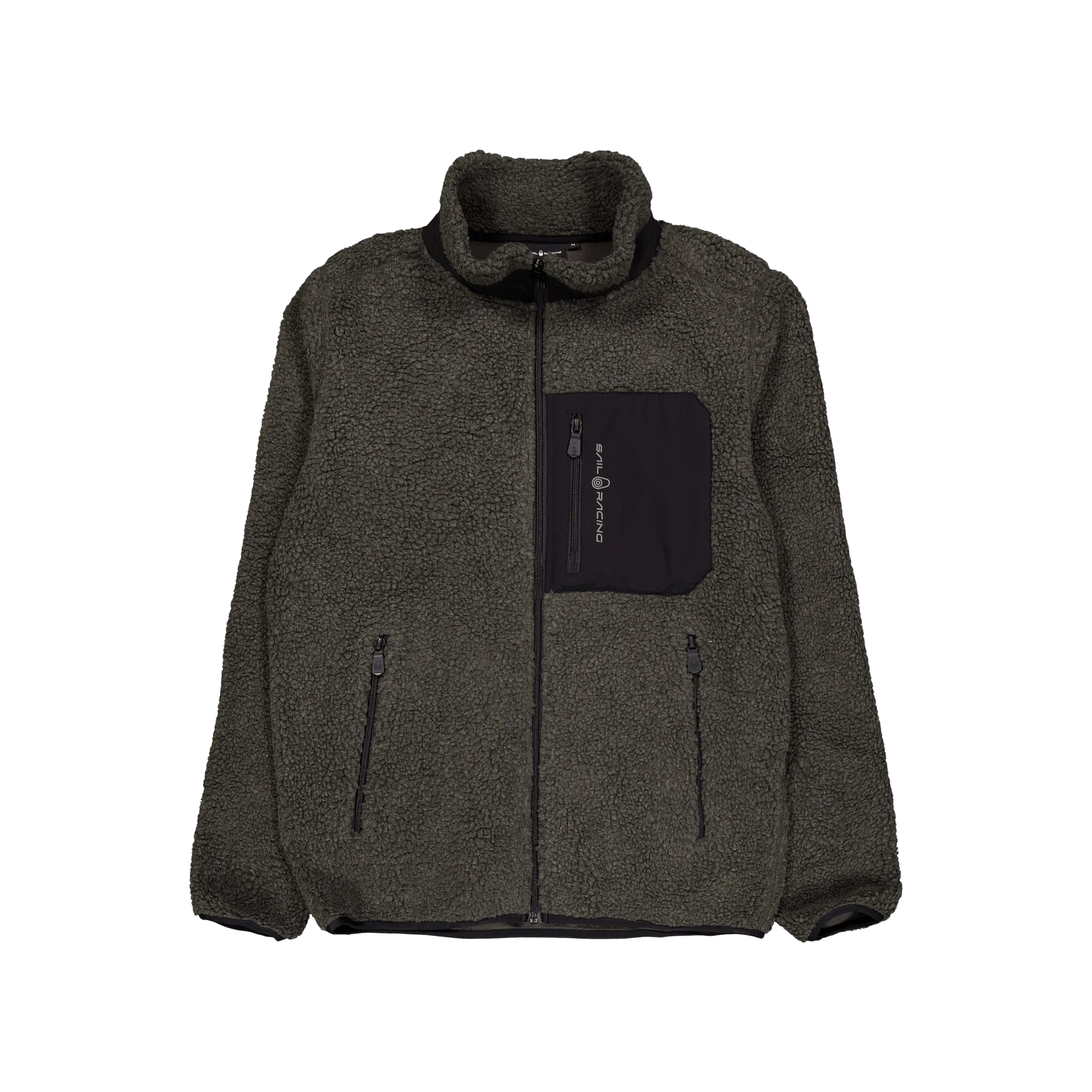 Bowman Pile Zip Jacket 972 Asphalt