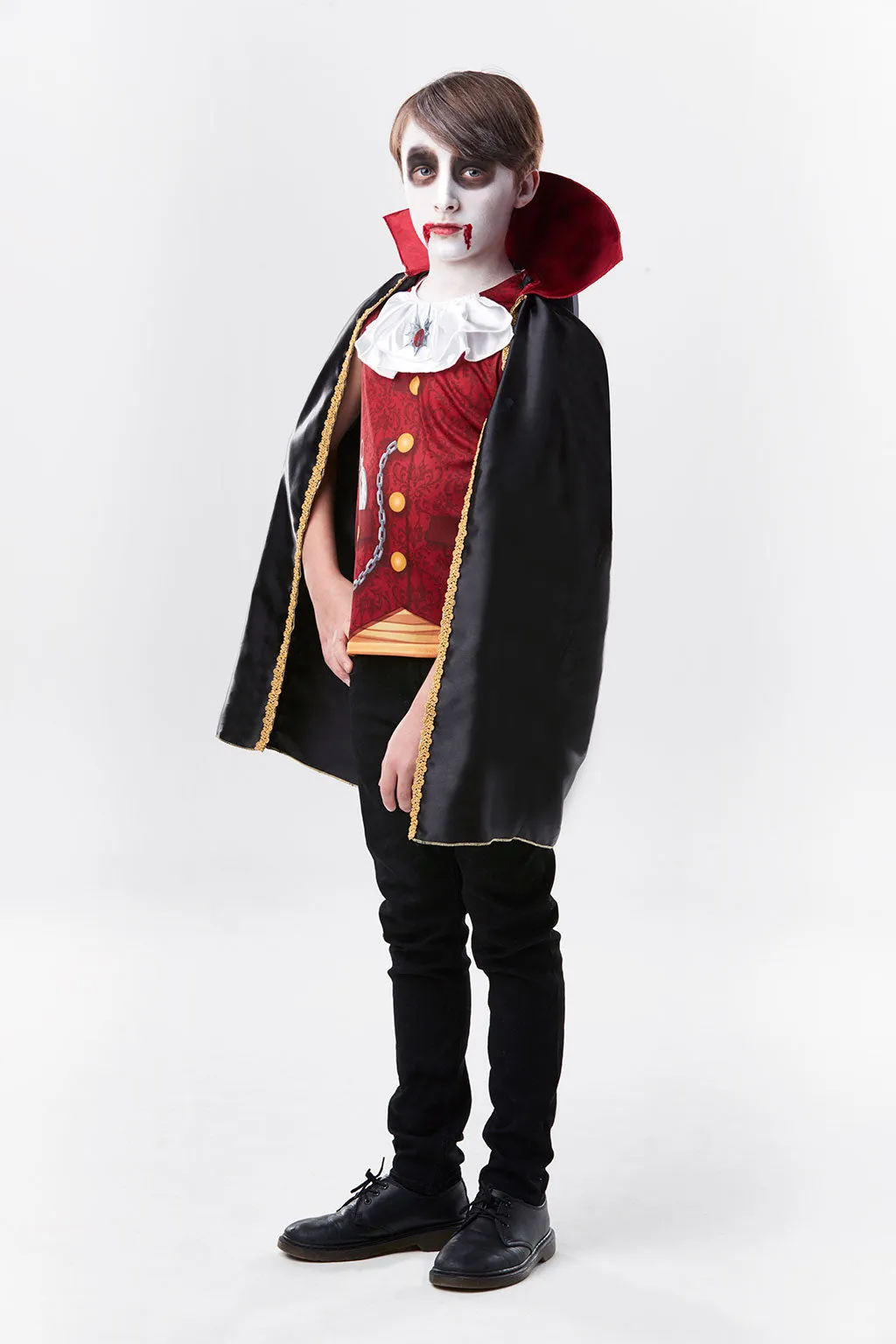 Boys Vampire Count Dracula Halloween Costume