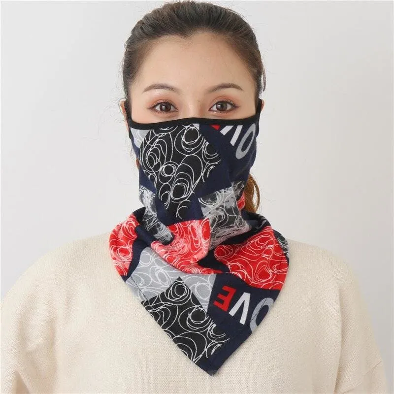 Cotton Face Cover Scarf
