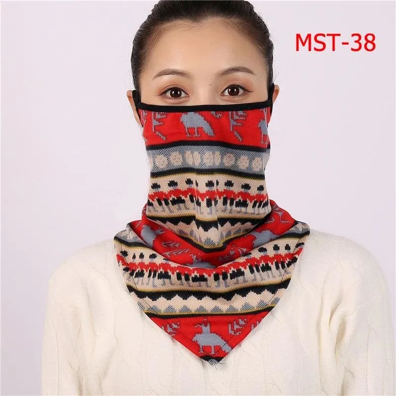 Cotton Face Cover Scarf