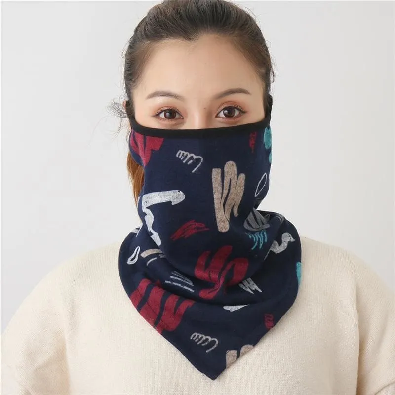Cotton Face Cover Scarf