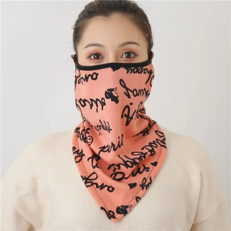 Cotton Face Cover Scarf