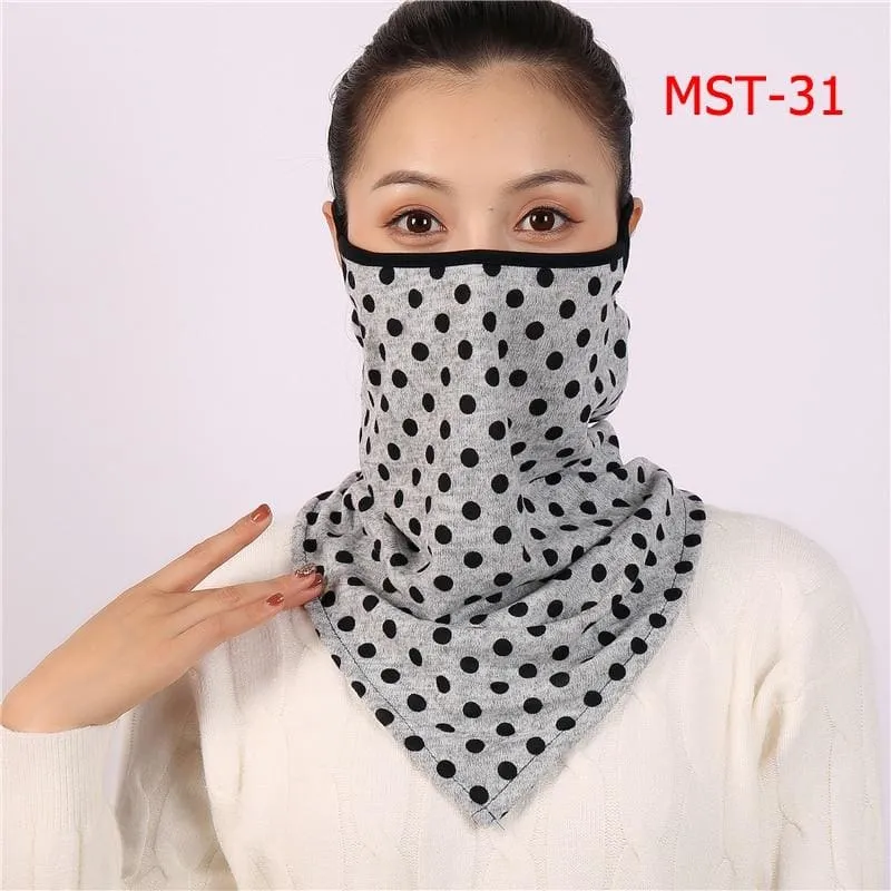 Cotton Face Cover Scarf