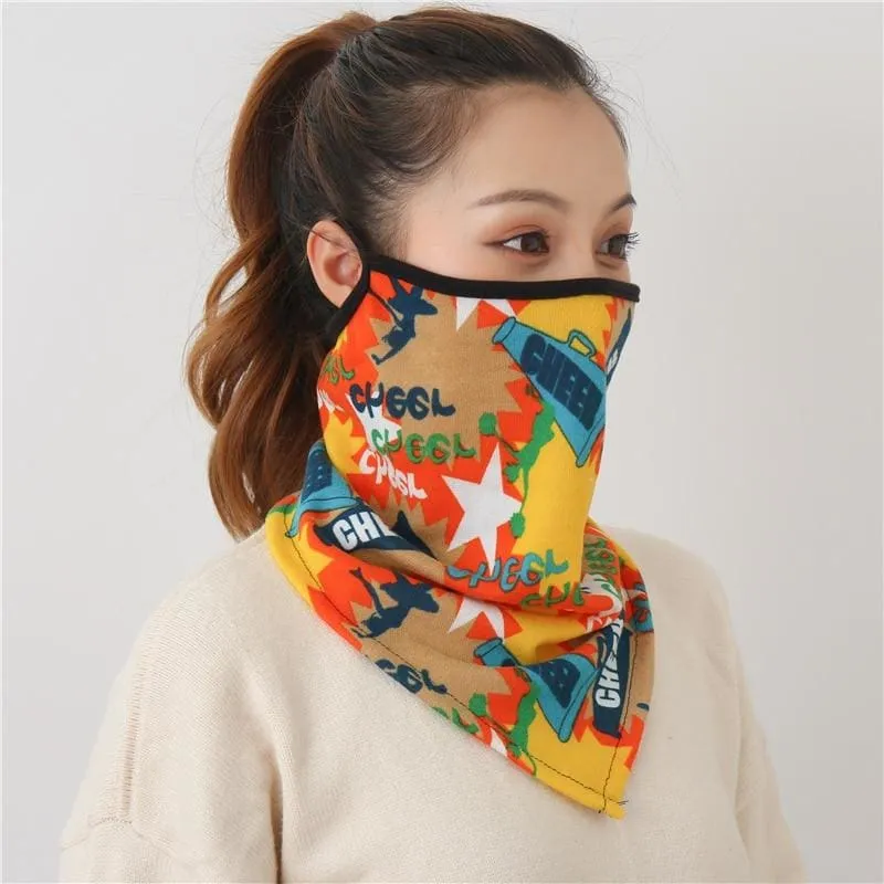 Cotton Face Cover Scarf