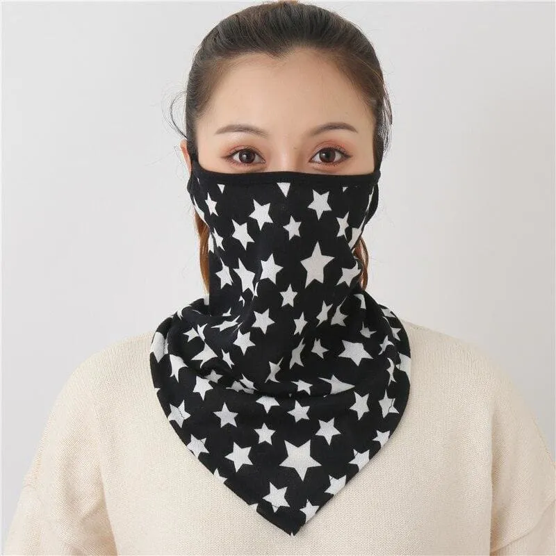Cotton Face Cover Scarf