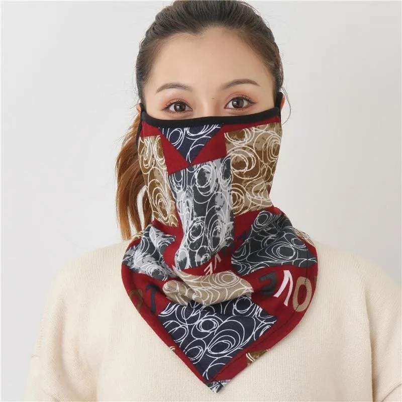 Cotton Face Cover Scarf