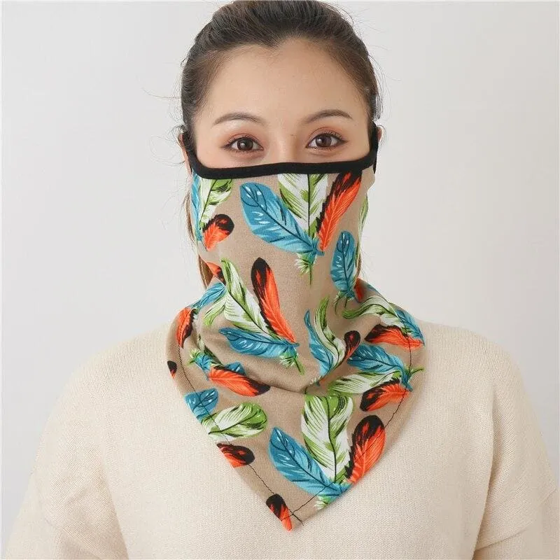 Cotton Face Cover Scarf