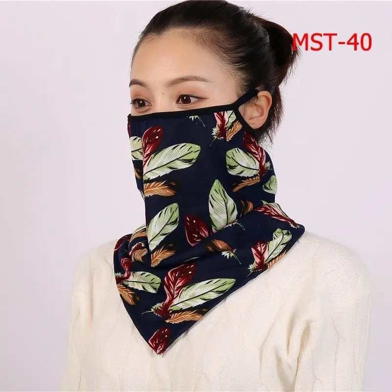 Cotton Face Cover Scarf