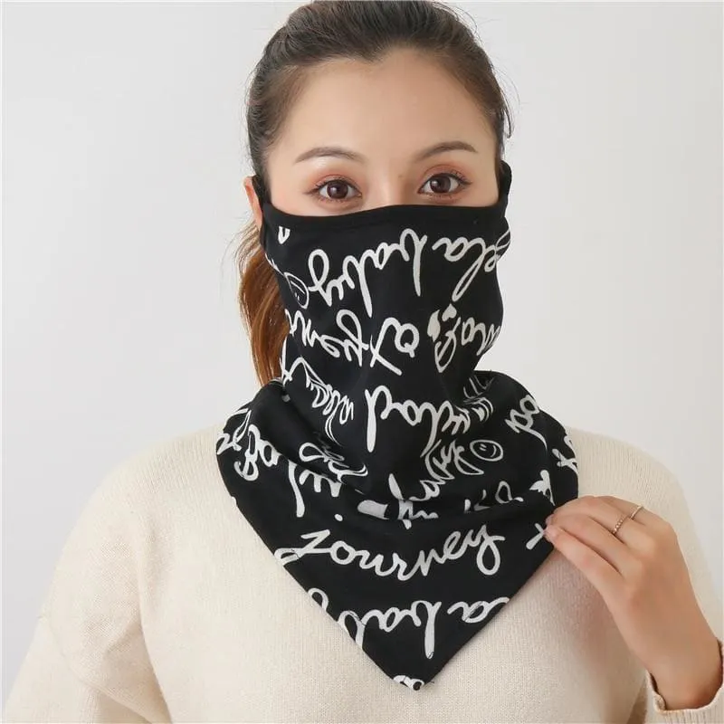 Cotton Face Cover Scarf
