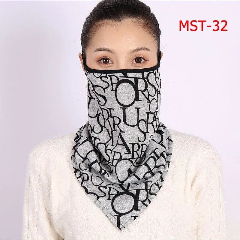 Cotton Face Cover Scarf