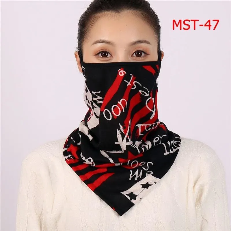 Cotton Face Cover Scarf