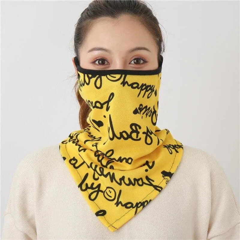 Cotton Face Cover Scarf