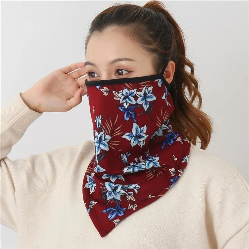 Cotton Face Cover Scarf