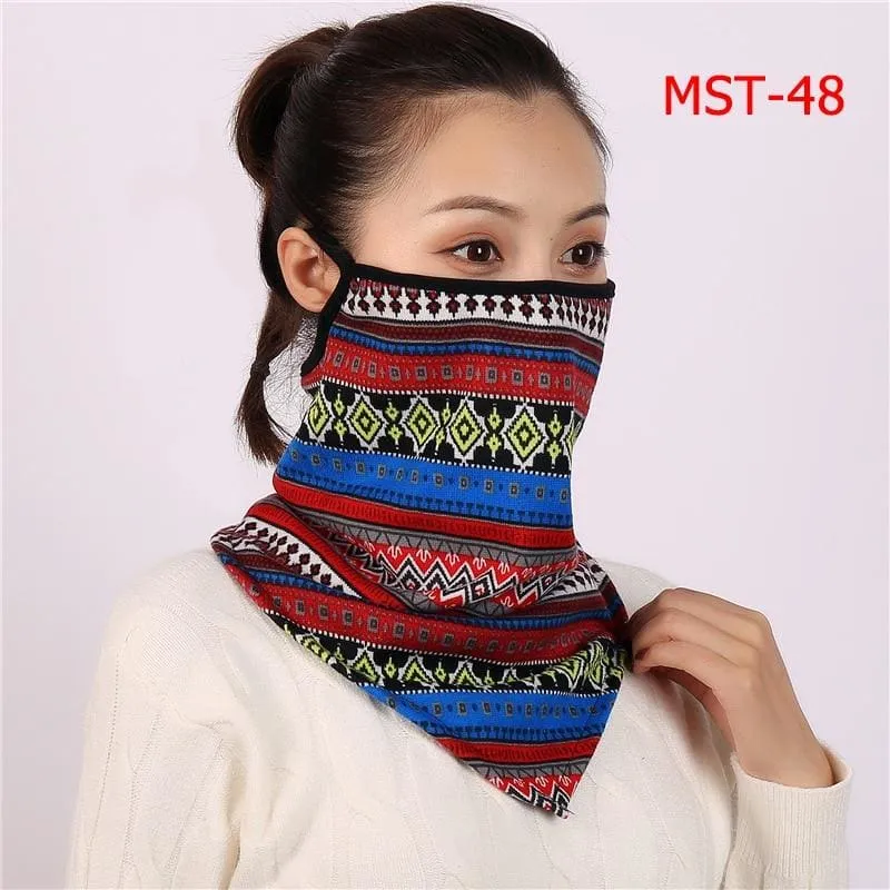Cotton Face Cover Scarf