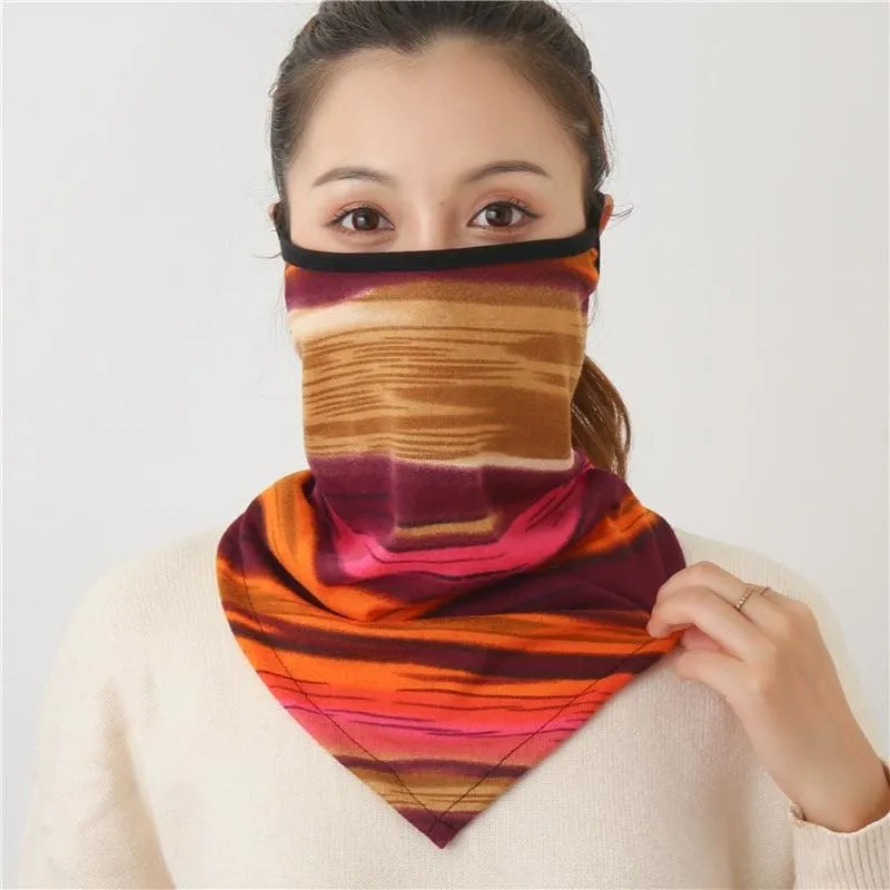 Cotton Face Cover Scarf