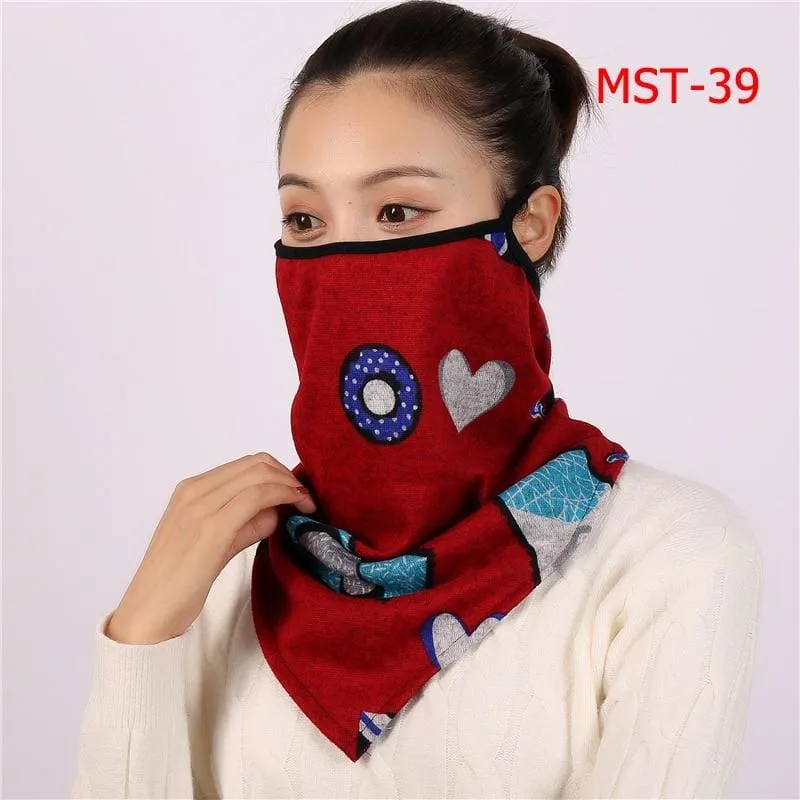 Cotton Face Cover Scarf