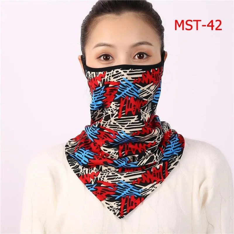 Cotton Face Cover Scarf