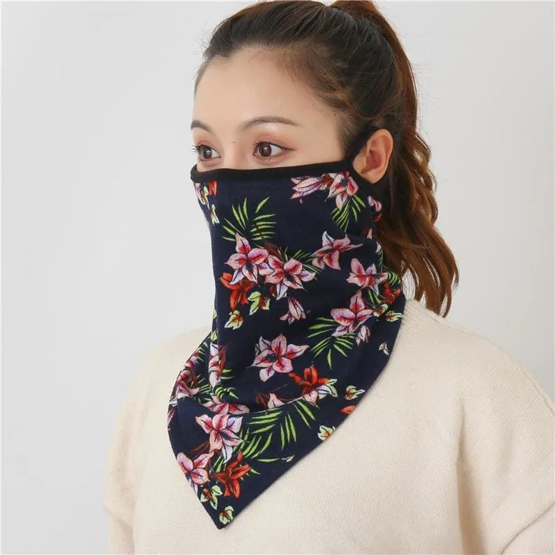 Cotton Face Cover Scarf