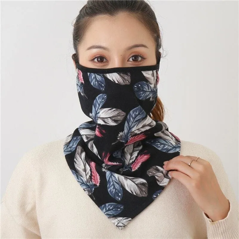 Cotton Face Cover Scarf