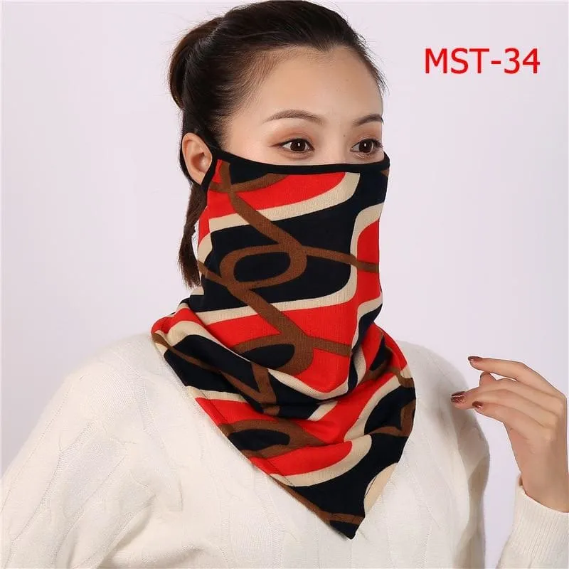 Cotton Face Cover Scarf