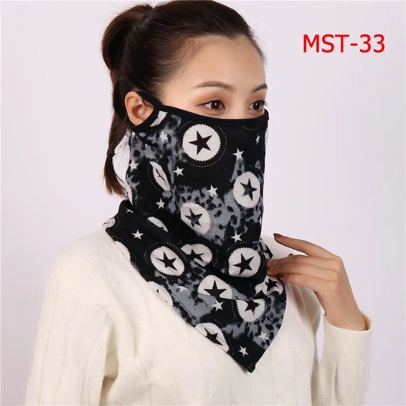 Cotton Face Cover Scarf