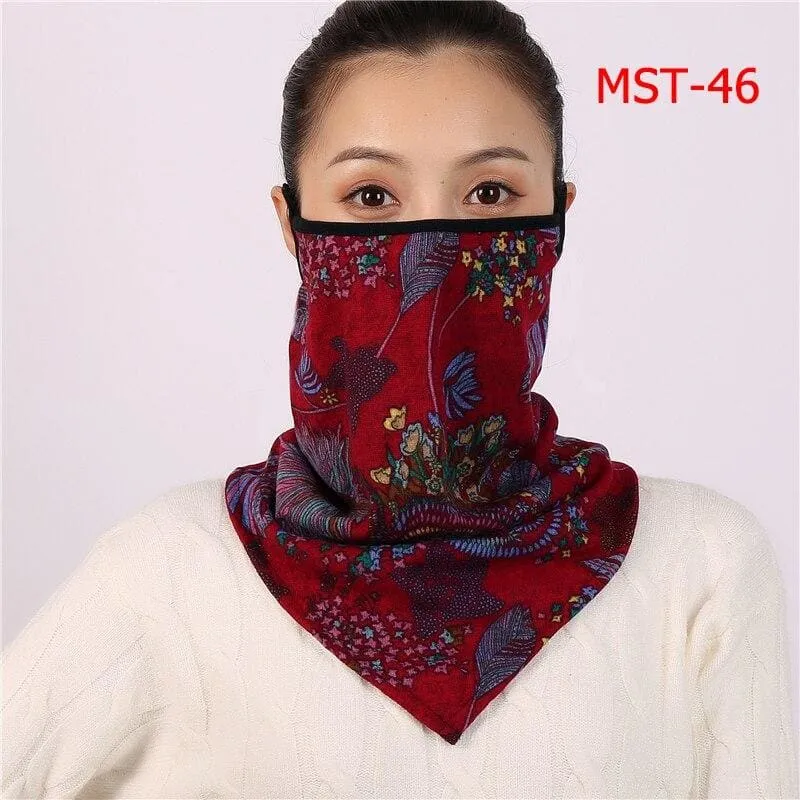 Cotton Face Cover Scarf