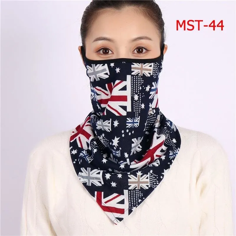 Cotton Face Cover Scarf