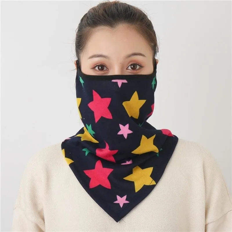 Cotton Face Cover Scarf