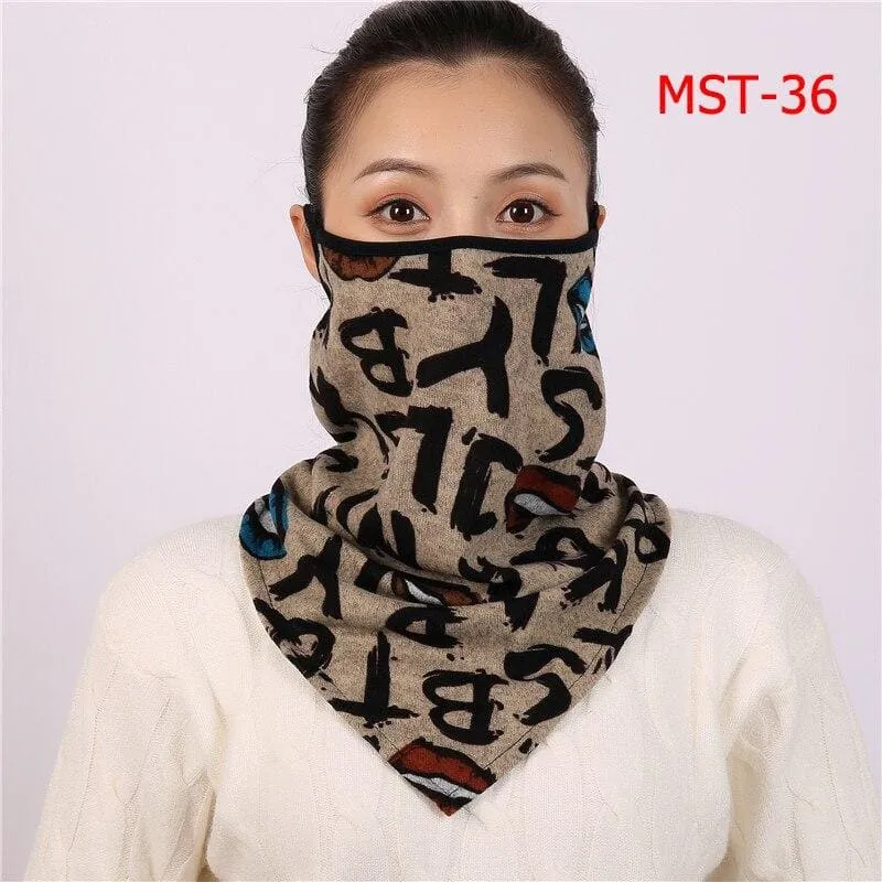 Cotton Face Cover Scarf