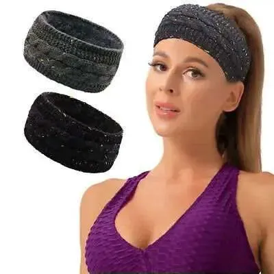 Cozy & Chic Fleece-Lined Ear Warmers for Women - Winter Essential 2-Pack