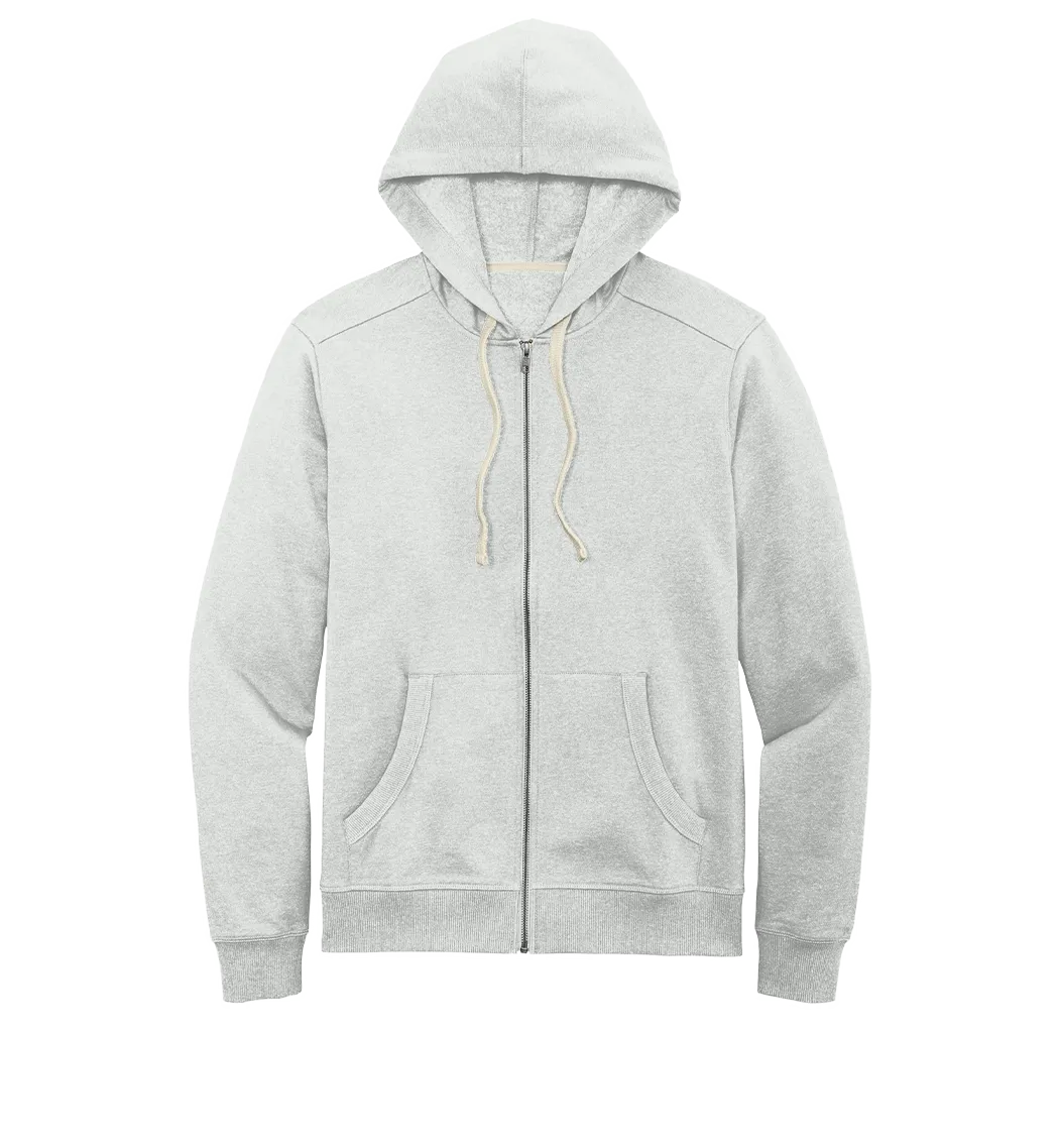 District Custom Men's Re-Fleece Full-Zip Hoodie