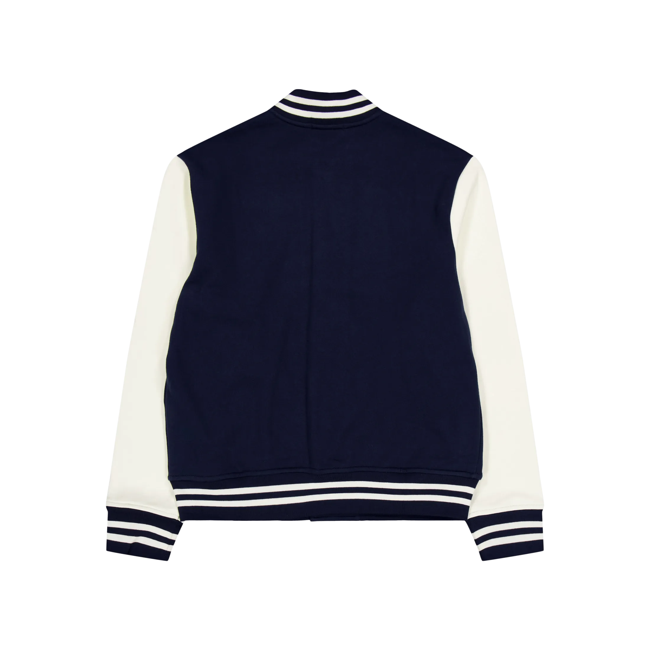 Fleece Baseball Jacket Cruise Navy/Clubhouse Cream