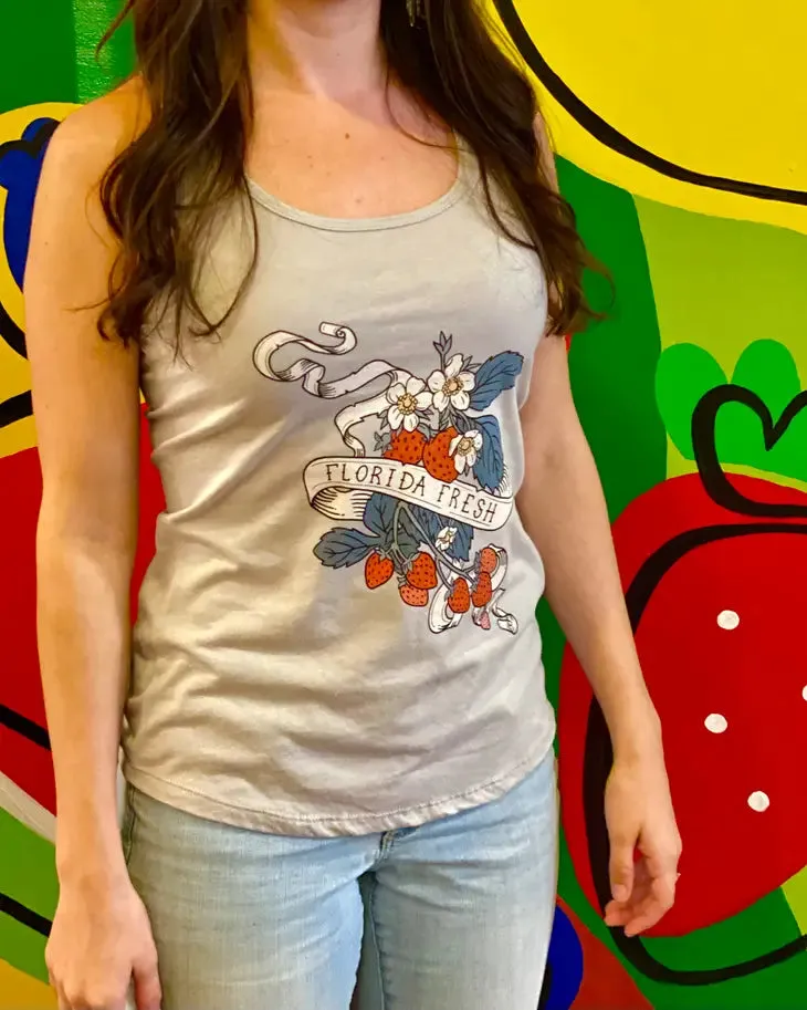 Florida Fresh Ladies Racerback Tank Top