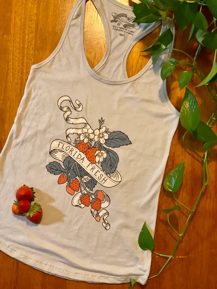 Florida Fresh Ladies Racerback Tank Top