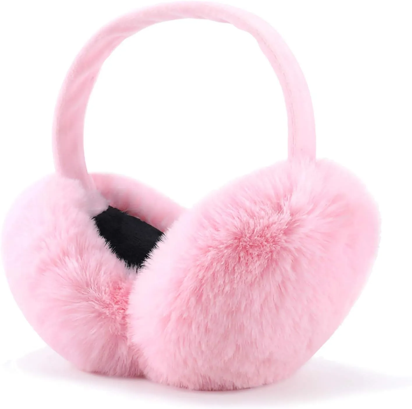 Grey Faux Fur Winter Style Ear Muffs