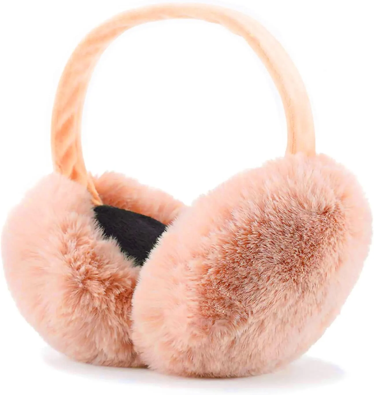 Grey Faux Fur Winter Style Ear Muffs