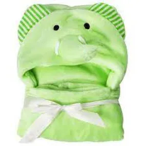 GTBW Hooded Baby Blanket: comfort hoodie blanket swaddles your infant in warm coziness - SR-3352