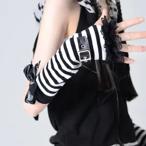 Harajuku dark arm warmers
