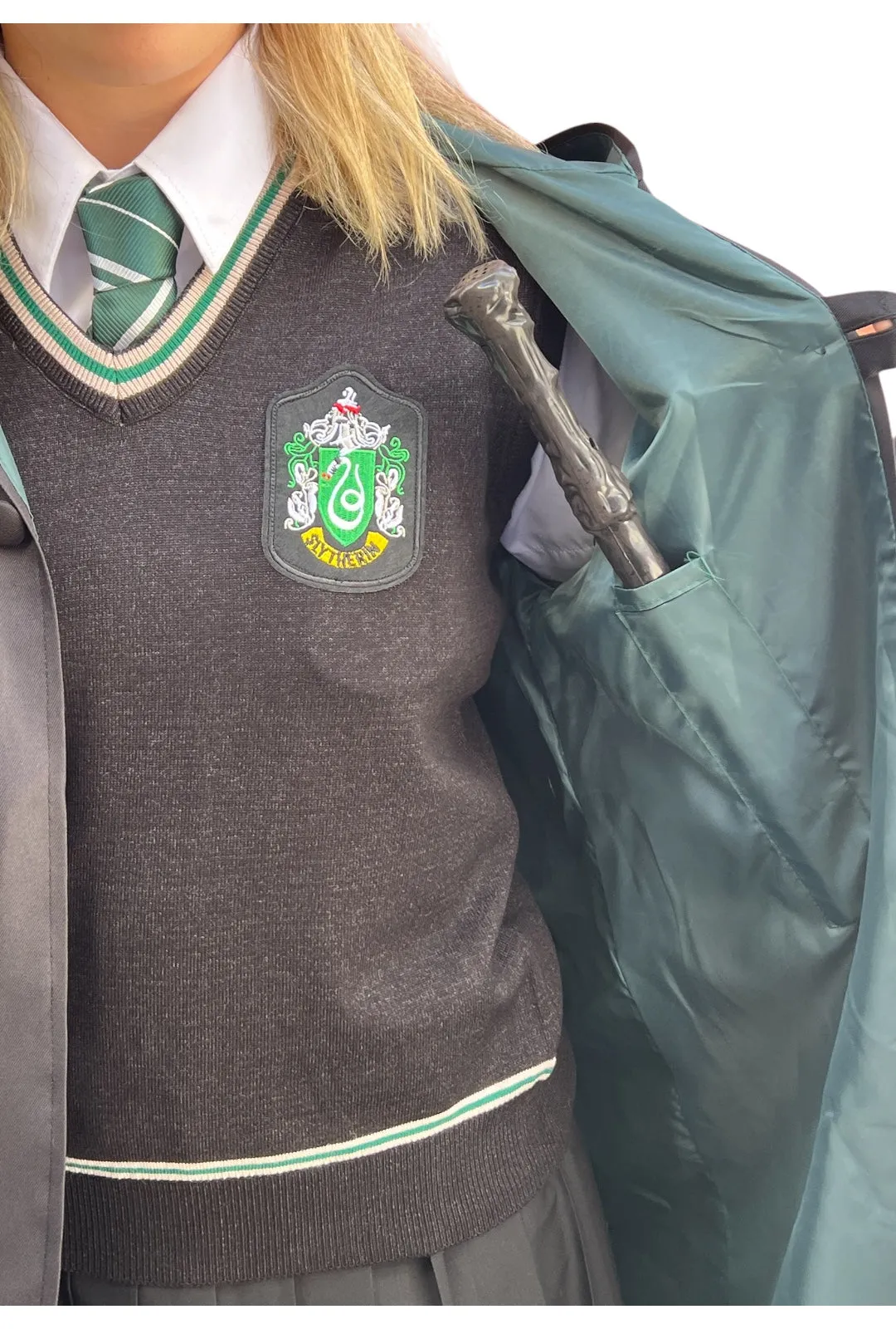 Harry Potter Slytherin Adult Knitted Vest