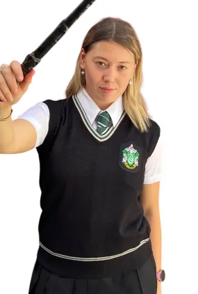 Harry Potter Slytherin Adult Knitted Vest