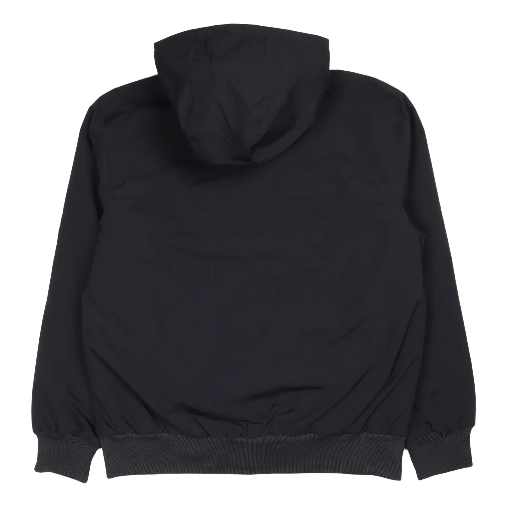 Hooded Sail Jacket Black / White