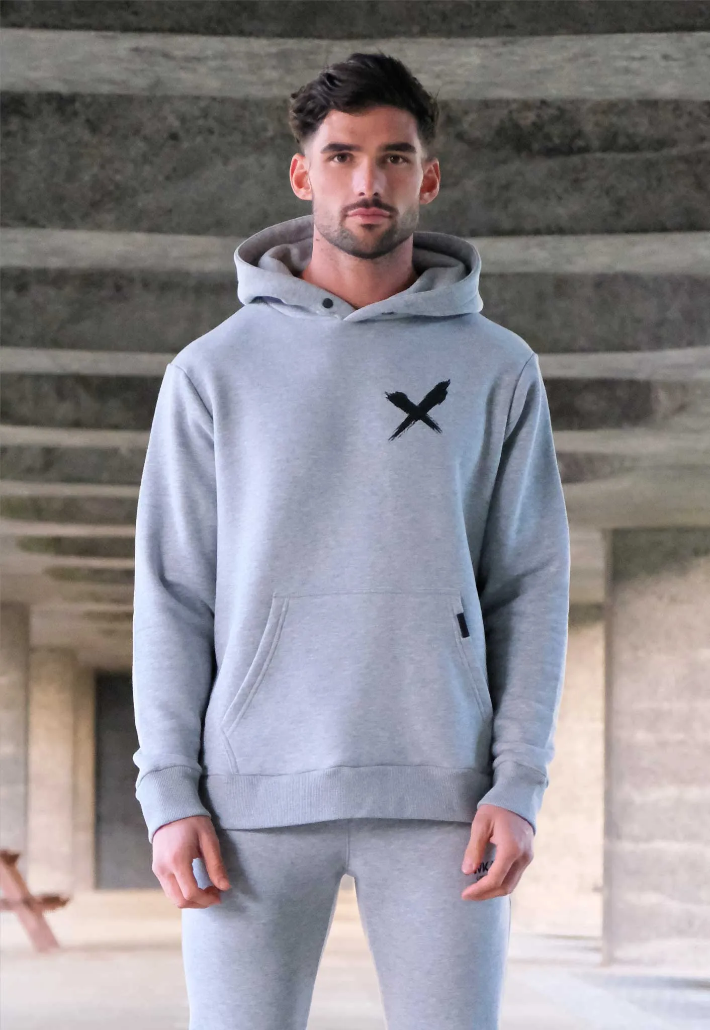 HOODIE STATEMENT - GREY