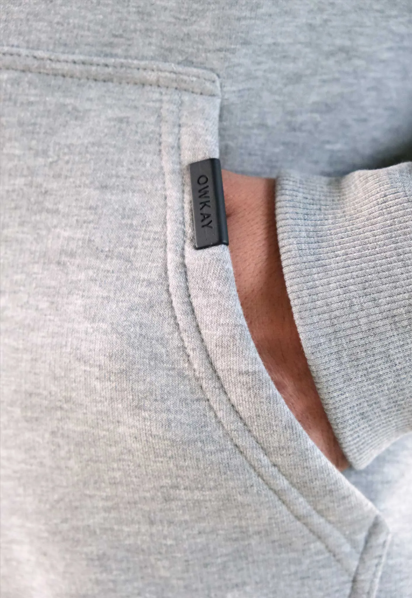 HOODIE STATEMENT - GREY