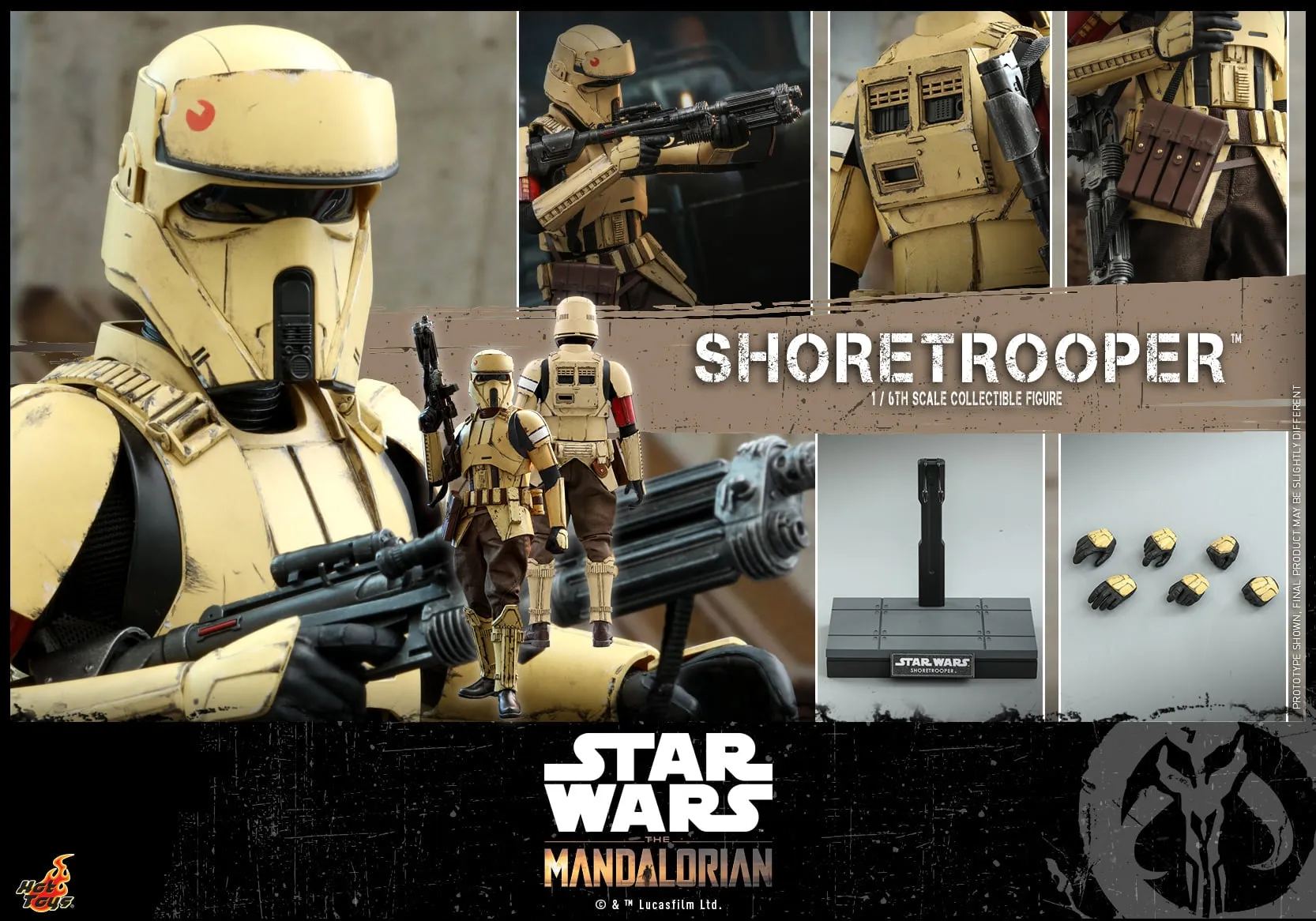 Hot Toys - TMS031 - Star Wars: The Mandalorian™ - 1/6th scale Shoretrooper™ Collectible Figure