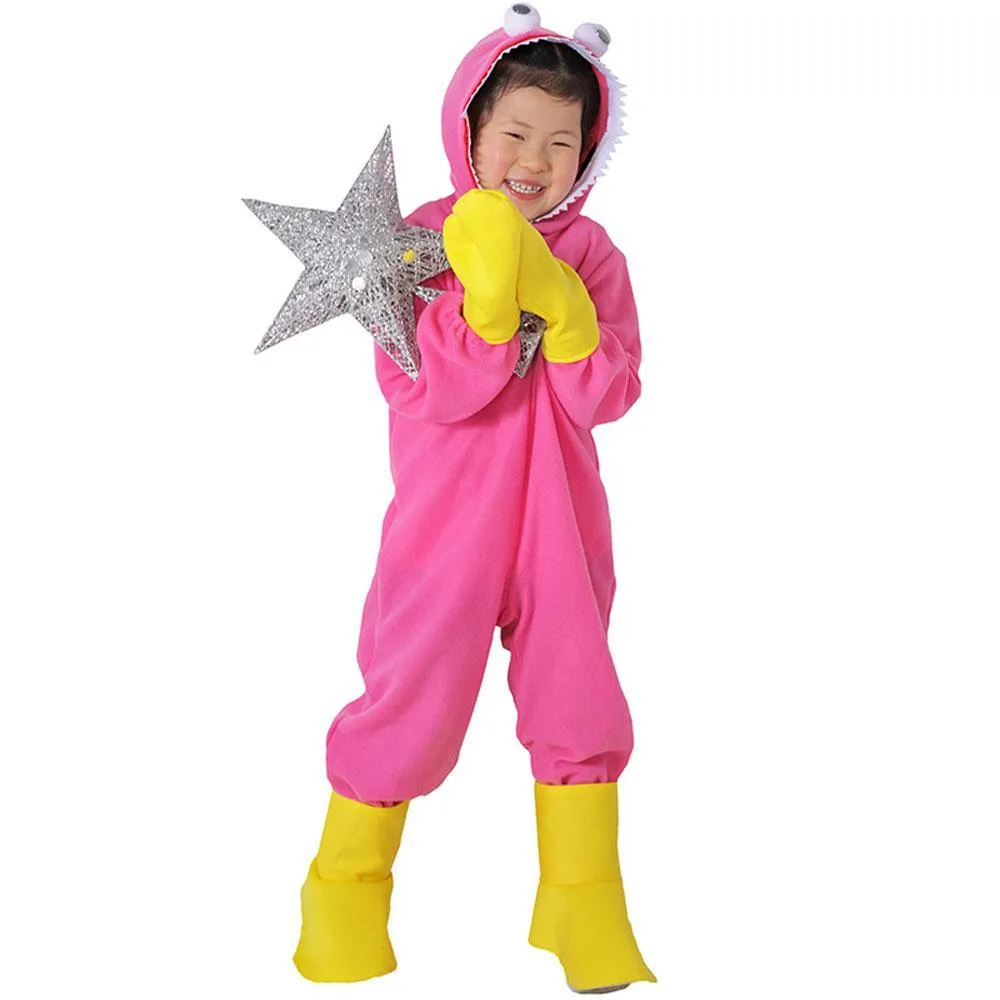 Huggy-Wuggy Cosplay Costume Poppy-Playtime Jumpsuit Onesie Halloween Outfit for Kids Boys Girls